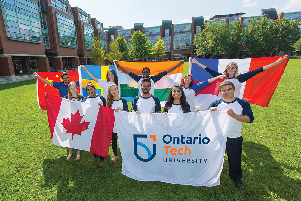 Ontario Tech University students