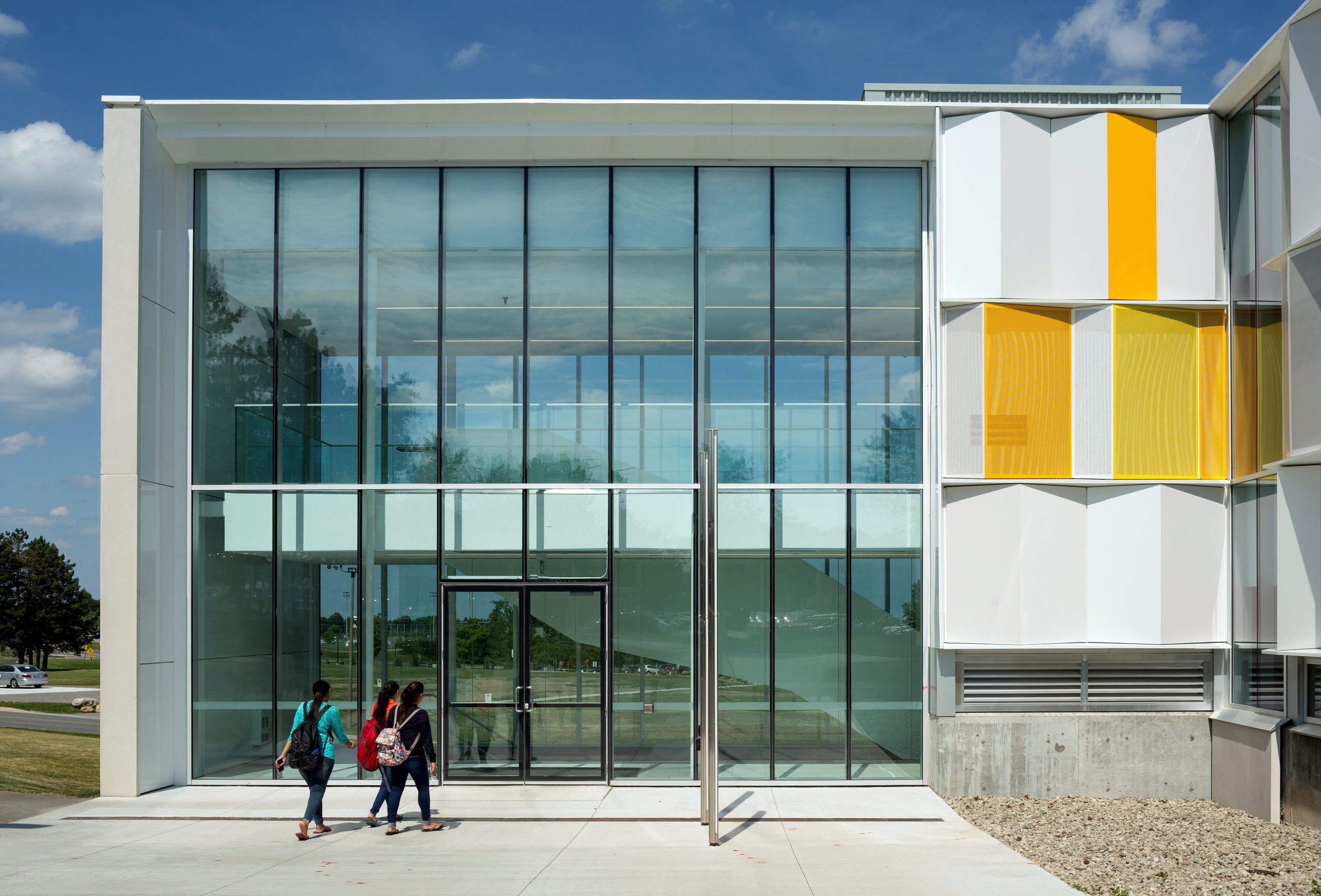 An image of Sutherland Campus building located in Peterborough