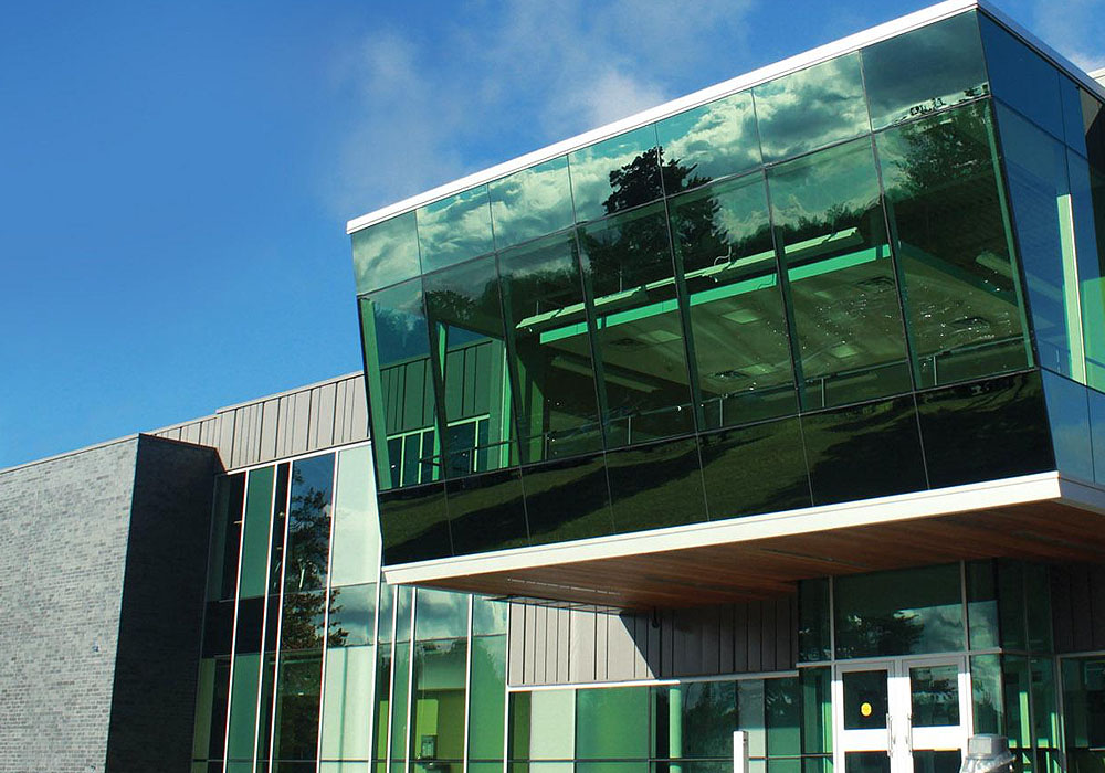 Image of Fitness Centre Entrance of Sault College in Sault Ste. Marie, Ontario